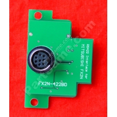 FX2N-422-BD RS422 interface boards for Mitsubishi FX2N, anti-static and anti-surge.